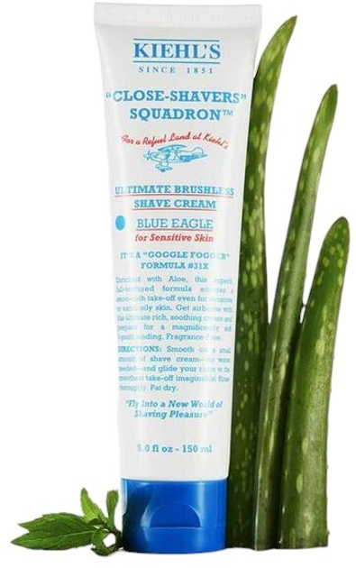 Kiehl's Ultimate Brushless Shave Cream Blue Eagle do skóry wrażliwej 150 ml (3700194700263) - obraz 2