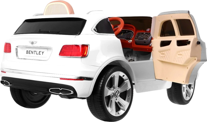 Samochód elektryczny dla dzieci Ramiz Bentley Bentayga Biały (5903864906257) - obraz 4