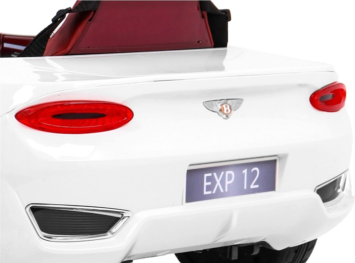 Samochód elektryczny dla dzieci Ramiz Bentley EXP 12 Biały (5903864906110) - obraz 14