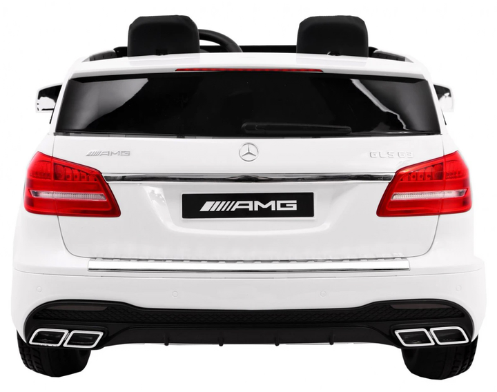 Електромобіль Ramiz Mercedes-Benz AMG GLS63 Білий (5903864905601) - зображення 2