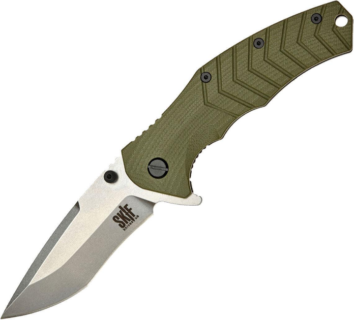 Складной нож с клипсой Skif Griffin II SW olive - изображение 2