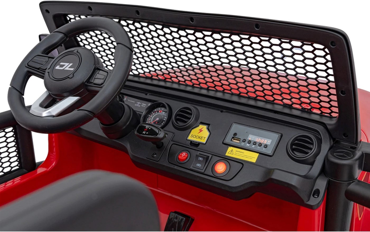 Електромобіль для дітей Ramiz Off-Road 3.0 Червоний (5903864941272) - зображення 11