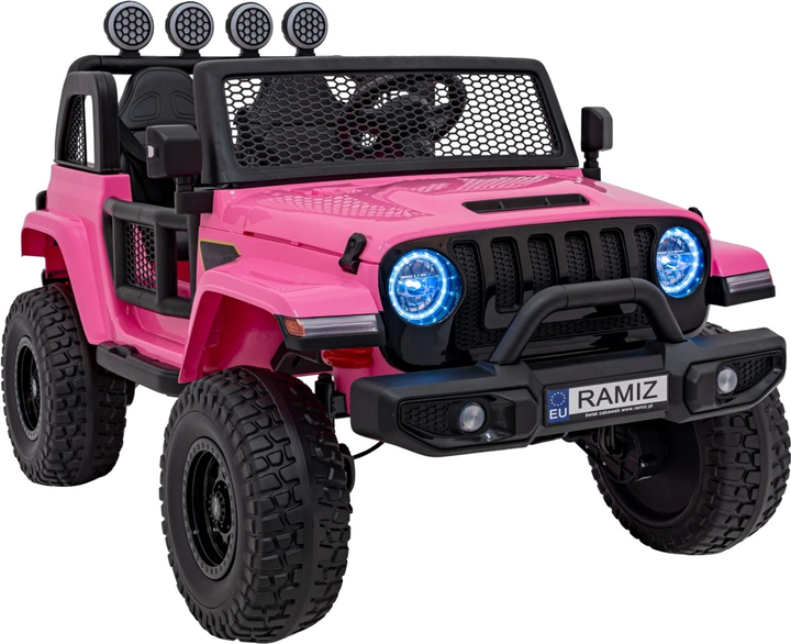 Samochód elektryczny dla dzieci Ramiz Off-Road 3.0 Różowy (5903864941289) - obraz 9