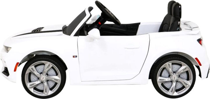 Електромобіль для дітей Ramiz Chevrolet Camaro 2SS Білий (5903864951479) - зображення 4