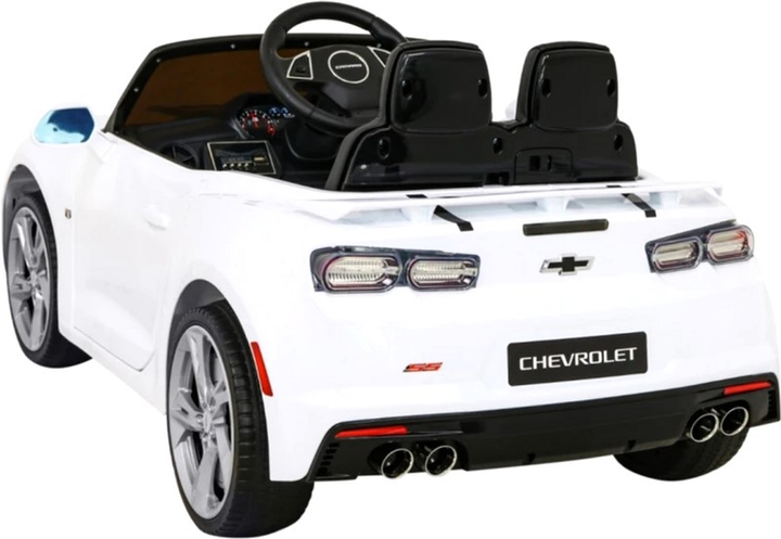 Електромобіль для дітей Ramiz Chevrolet Camaro 2SS Білий (5903864951479) - зображення 5