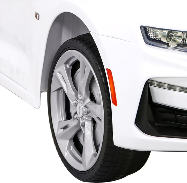 Електромобіль для дітей Ramiz Chevrolet Camaro 2SS Білий (5903864951479) - зображення 12