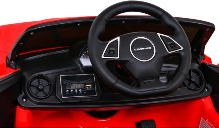 Samochód elektryczny dla dzieci Ramiz Chevrolet Camaro 2SS Czerwony (5903864951486) - obraz 8