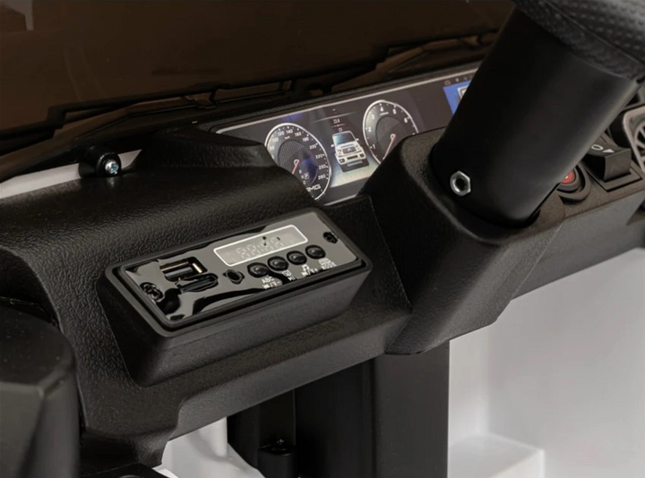 Samochód elektryczny dla dzieci Ramiz Mercedes AMG G63 Biały (5903864955453) - obraz 8