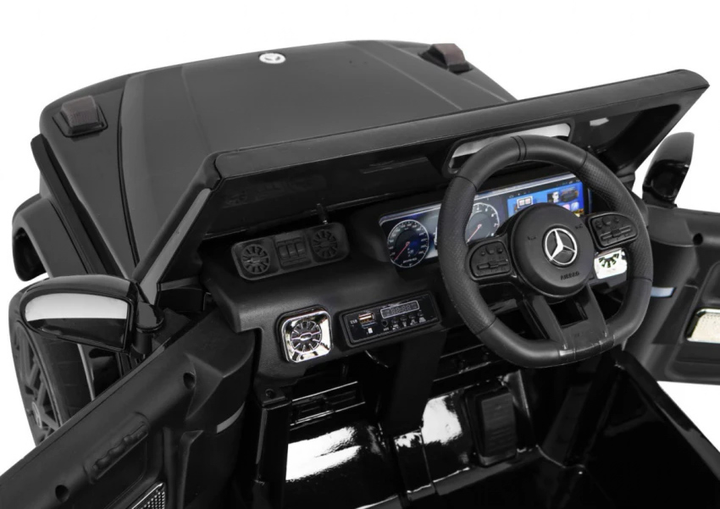 Електромобіль для дітей Ramiz Mercedes AMG G63 Чорний лакований (5903864904130) - зображення 9
