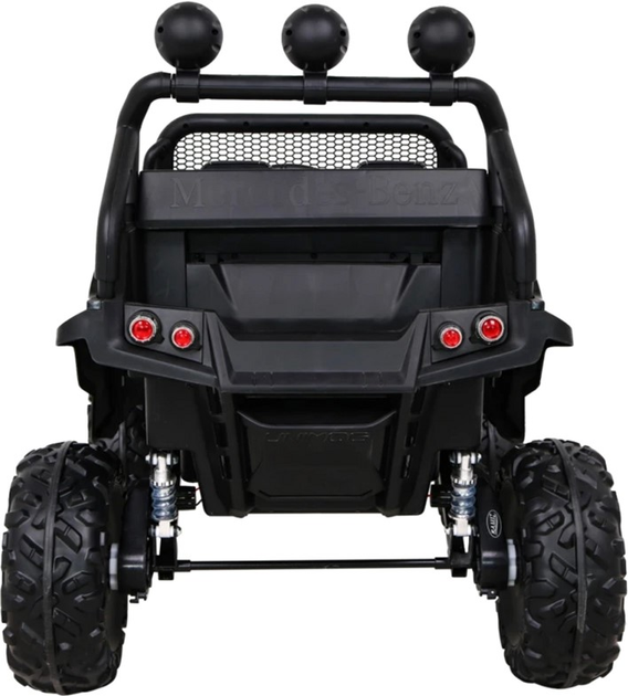Електромобіль для дітей Ramiz Jeep Mercedes Benz Unimog Білий (5903864914856) - зображення 6