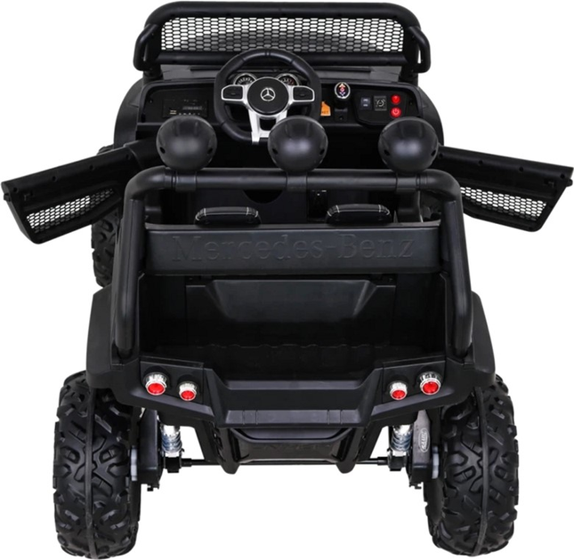 Електромобіль для дітей Ramiz Jeep Mercedes Benz Unimog Чорний (5903864914825) - зображення 7