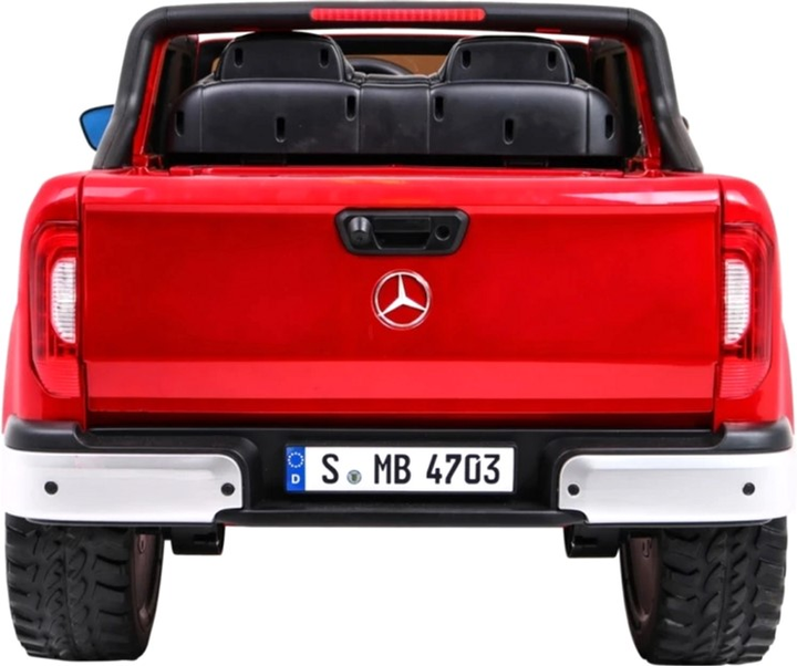 Електромобіль для дітей Ramiz Mercedes Benz X-Class Червоний лакований (5903864908008) - зображення 9