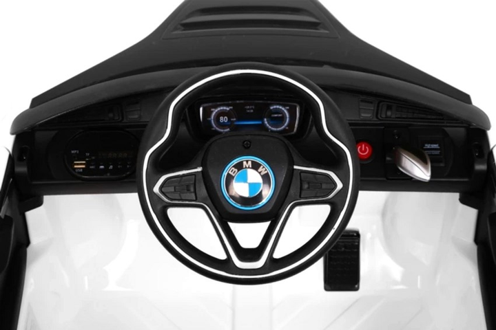 Електромобіль для дітей Ramiz BMW I8 Білий (5903864906073) - зображення 6