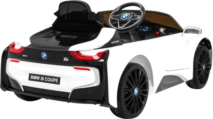 Електромобіль для дітей Ramiz BMW I8 Білий (5903864906073) - зображення 7