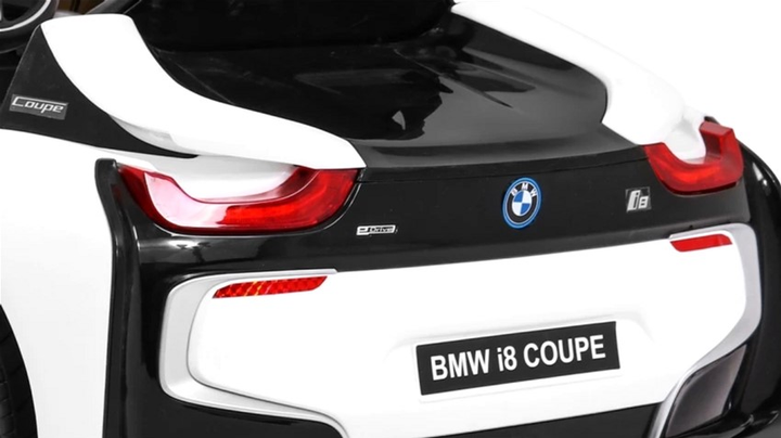 Електромобіль для дітей Ramiz BMW I8 Білий (5903864906073) - зображення 12
