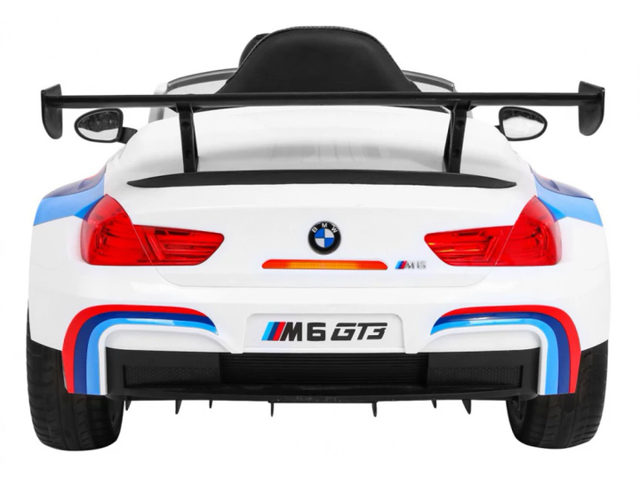 Електромобіль для дітей Ramiz BMW M6 GT3 Білий (5903864903973) - зображення 6