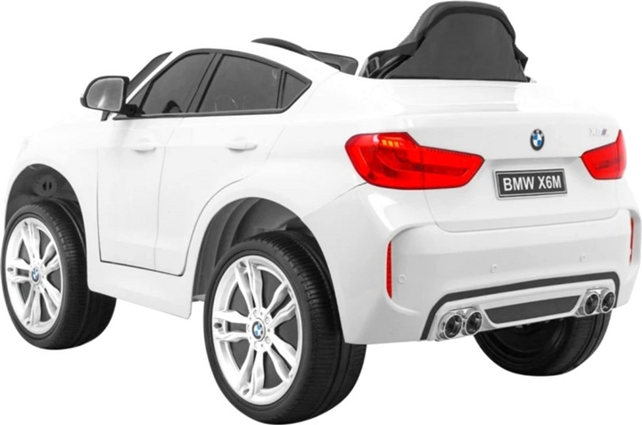 Samochód elektryczny dla dzieci Ramiz BMW X6M Biały (5903864906493) - obraz 5