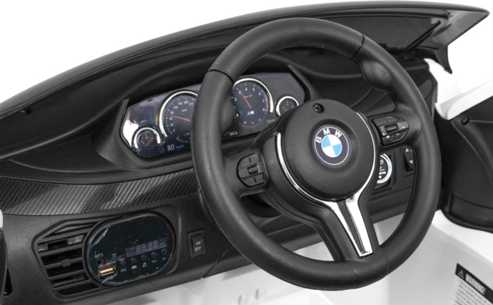 Samochód elektryczny dla dzieci Ramiz BMW X6M Biały (5903864906493) - obraz 8