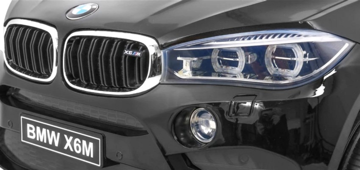 Samochód elektryczny dla dzieci Ramiz BMW X6M Czarny (5903864906516) - obraz 5
