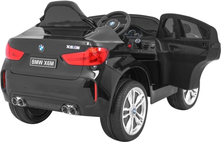 Samochód elektryczny dla dzieci Ramiz BMW X6M Czarny (5903864906516) - obraz 10