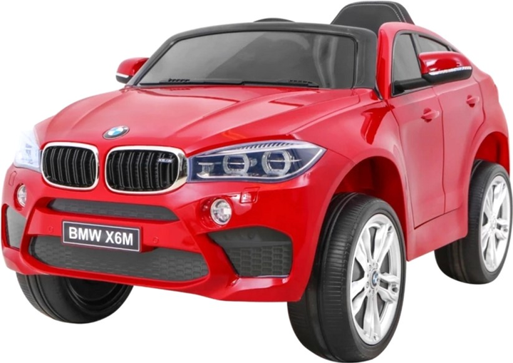 Samochód elektryczny Ramiz BMW X6M Czerwony lakierowany (5903864906523) - obraz 1