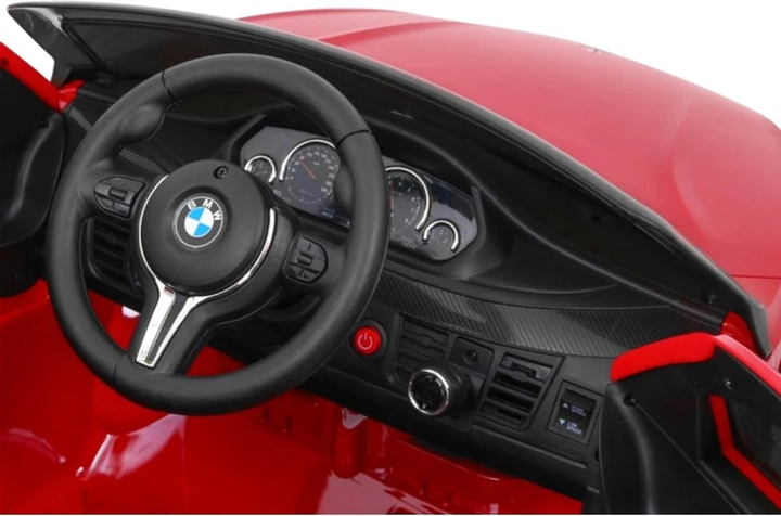 Електромобіль для дітей Ramiz BMW X6M Червоний лакований (5903864906523) - зображення 8