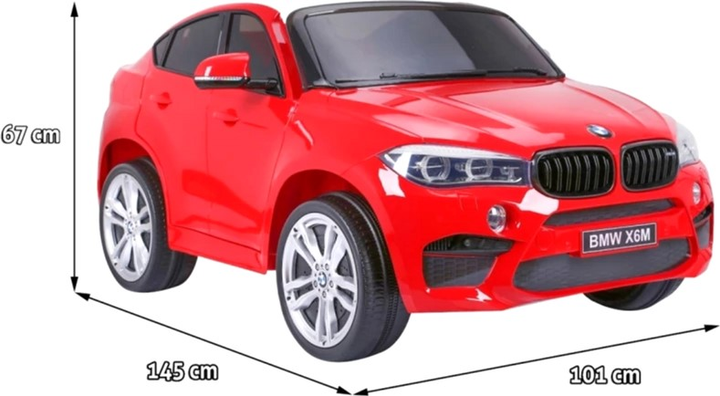 Електромобіль Ramiz BMW X6M XXL Червоний (5903864906318) - зображення 2