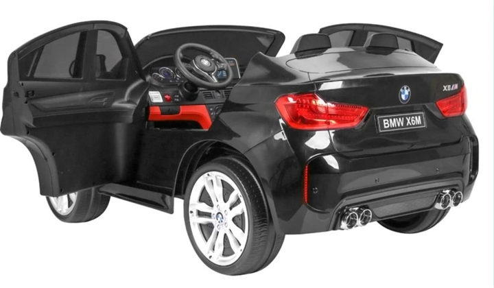Електромобіль для дітей Ramiz BMW X6M XXL Чорний (5903864906325) - зображення 7