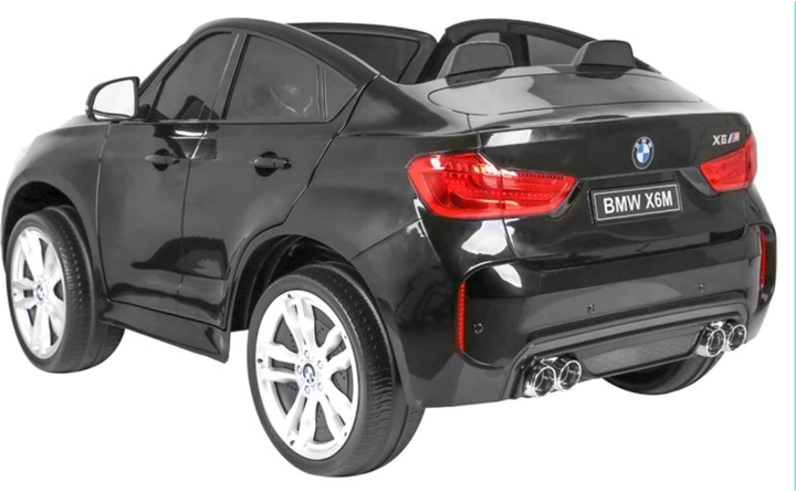 Електромобіль для дітей Ramiz BMW X6M XXL Чорний лакований (5903864906349) - зображення 5