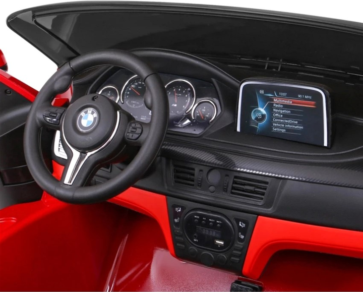 Електромобіль для дітей Ramiz BMW X6M XXL Червоний лакований (5903864906332) - зображення 10