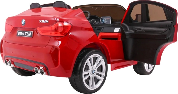 Електромобіль для дітей Ramiz BMW X6M XXL Червоний лакований (5903864906332) - зображення 11