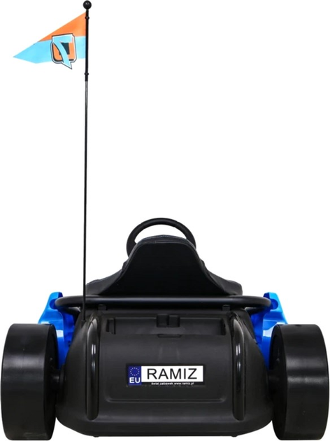Gokart elektryczny dla dzieci Ramiz Speed 7 Drift King Niebieski (5903864952032) - obraz 6