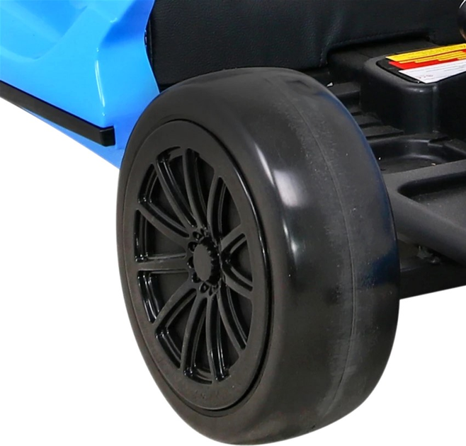 Gokart elektryczny dla dzieci Ramiz Speed 7 Drift King Niebieski (5903864952032) - obraz 11