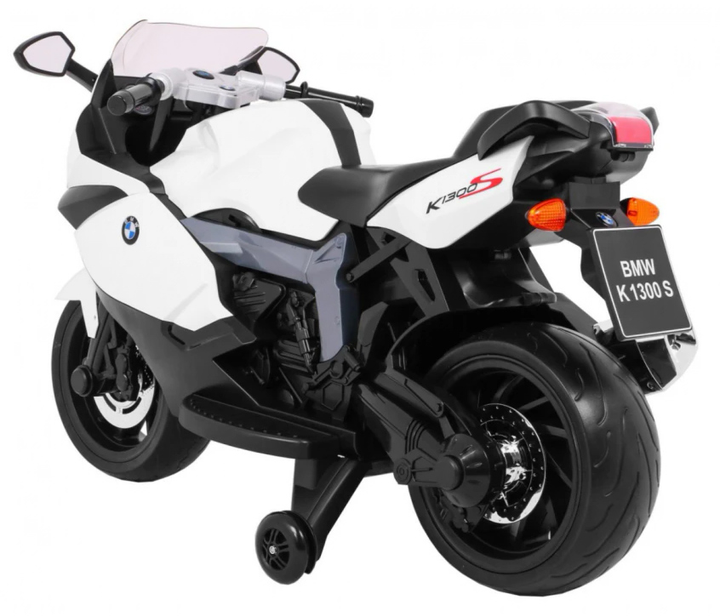 Електромотоцикл для дітей Ramiz BMW K1300S Білий (5903864903935) - зображення 5