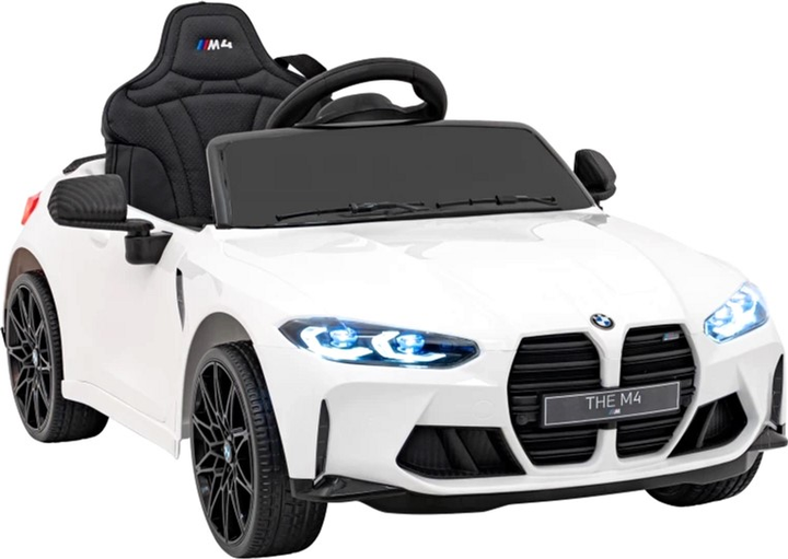 Samochód elektryczny dla dzieci Ramiz BMW M4 Biały (5903864940688) - obraz 9