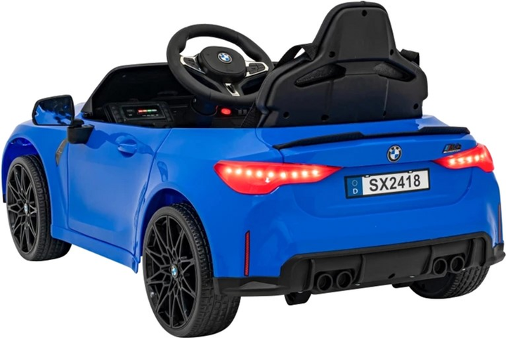 Samochód elektryczny dla dzieci Ramiz BMW M4 Niebieski (5903864940664) - obraz 6