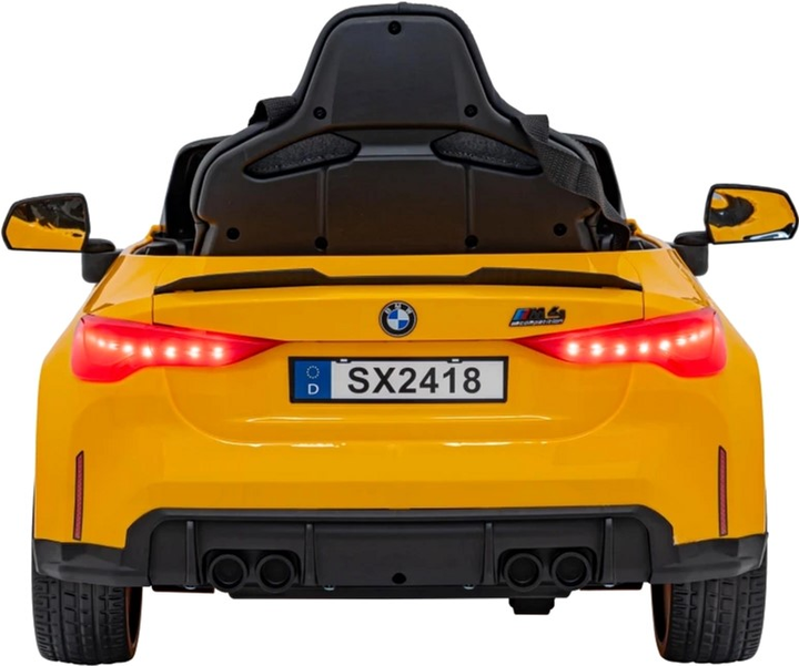 Електромобіль для дітей Ramiz BMW M4 Жовтий (5903864940695) - зображення 7
