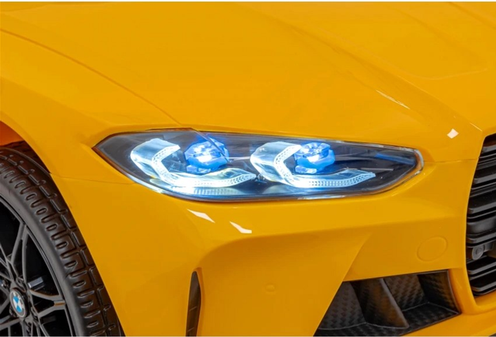 Електромобіль для дітей Ramiz BMW M4 Жовтий (5903864940695) - зображення 12
