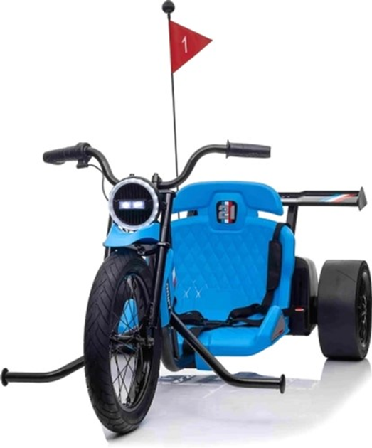 Gokart elektryczny Ramiz Drift Bike 21 Niebieski (5903864941999) - obraz 1