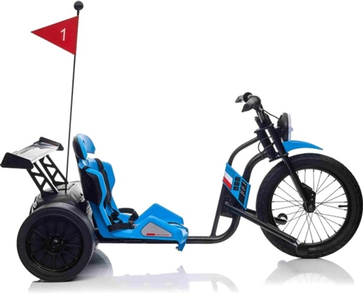 Gokart elektryczny dla dzieci Ramiz Drift Bike 21 Niebieski (5903864941999) - obraz 3