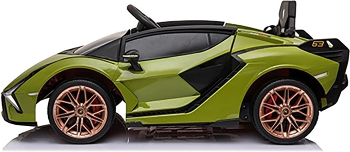 Samochód elektryczny Ramiz Lamborghini SIAN Zielony (5903864941135) - obraz 2