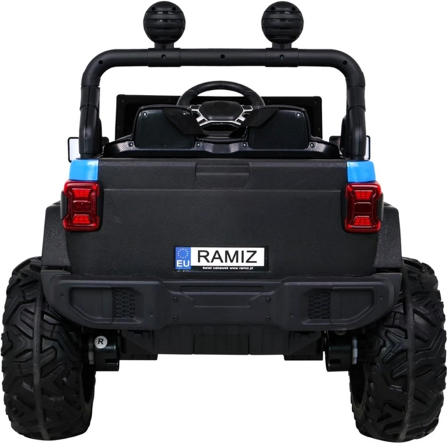 Електромобіль для дітей Ramiz Jeep Master Of Terain Блакитний (5903864914450) - зображення 7