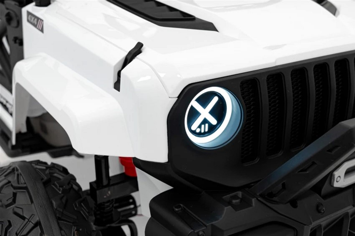 Samochód elektryczny dla dzieci Ramiz Jeep Off Road Speed Biały (5903864940435) - obraz 12