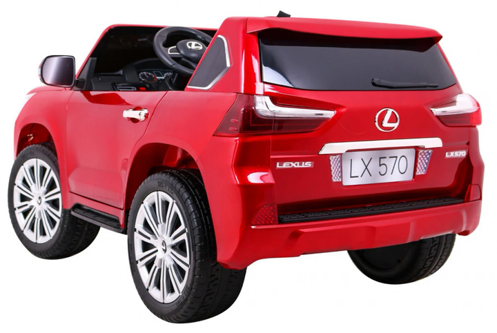 Електромобіль для дітей Ramiz Lexus LX570 Червоний (5903864904987) - зображення 5
