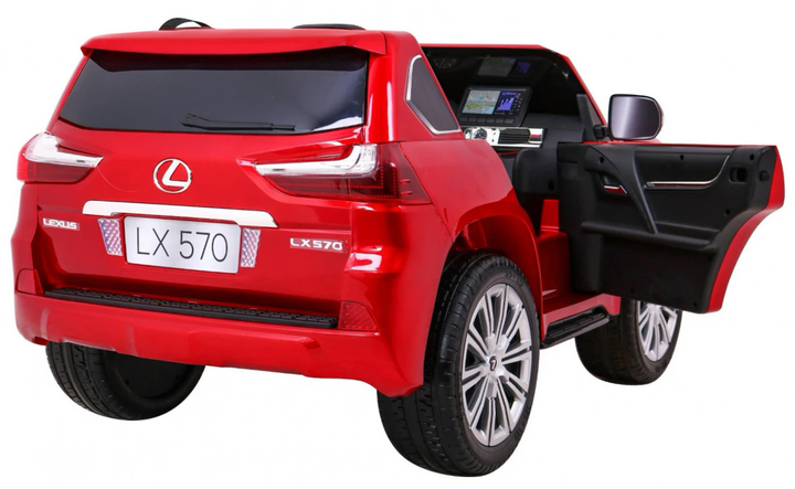 Електромобіль для дітей Ramiz Lexus LX570 Червоний (5903864904987) - зображення 10