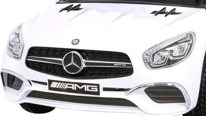 Електромобіль для дітей Ramiz Mercedes Benz AMG SL65 S Білий (5903864952353) - зображення 12