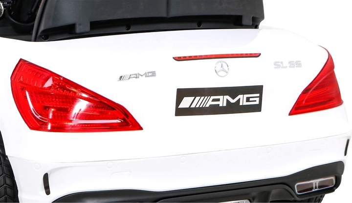 Електромобіль для дітей Ramiz Mercedes Benz AMG SL65 S Білий (5903864952353) - зображення 13