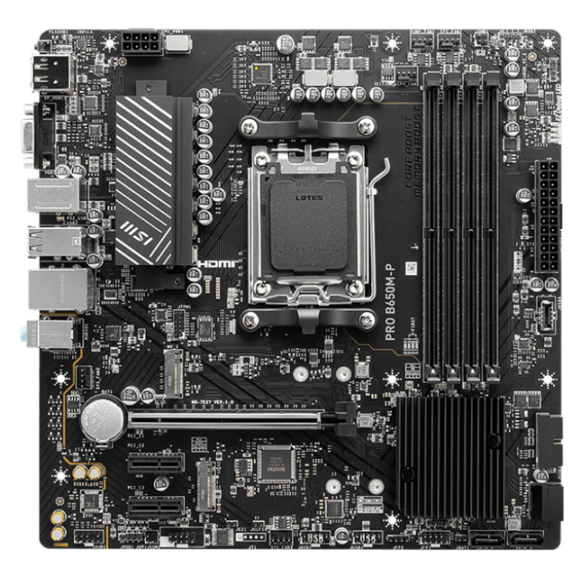 Материнська плата MSI PRO B650M-P - изображение 3