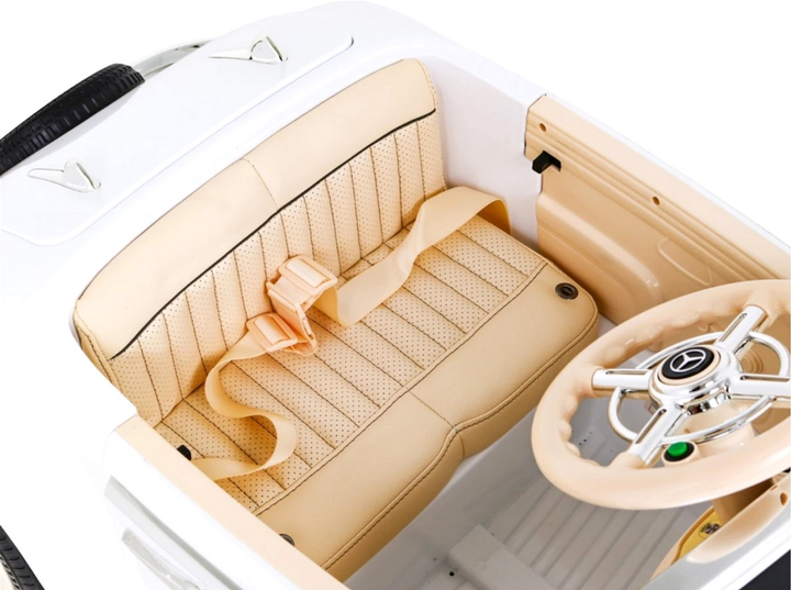 Samochód elektryczny dla dzieci Ramiz Mercedes Benz Retro 540A Biały (5903864913859) - obraz 14