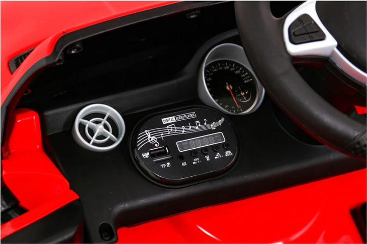 Samochód elektryczny dla dzieci Ramiz Mercedes Benz SLC300 Czerwony (5903864951387) - obraz 8